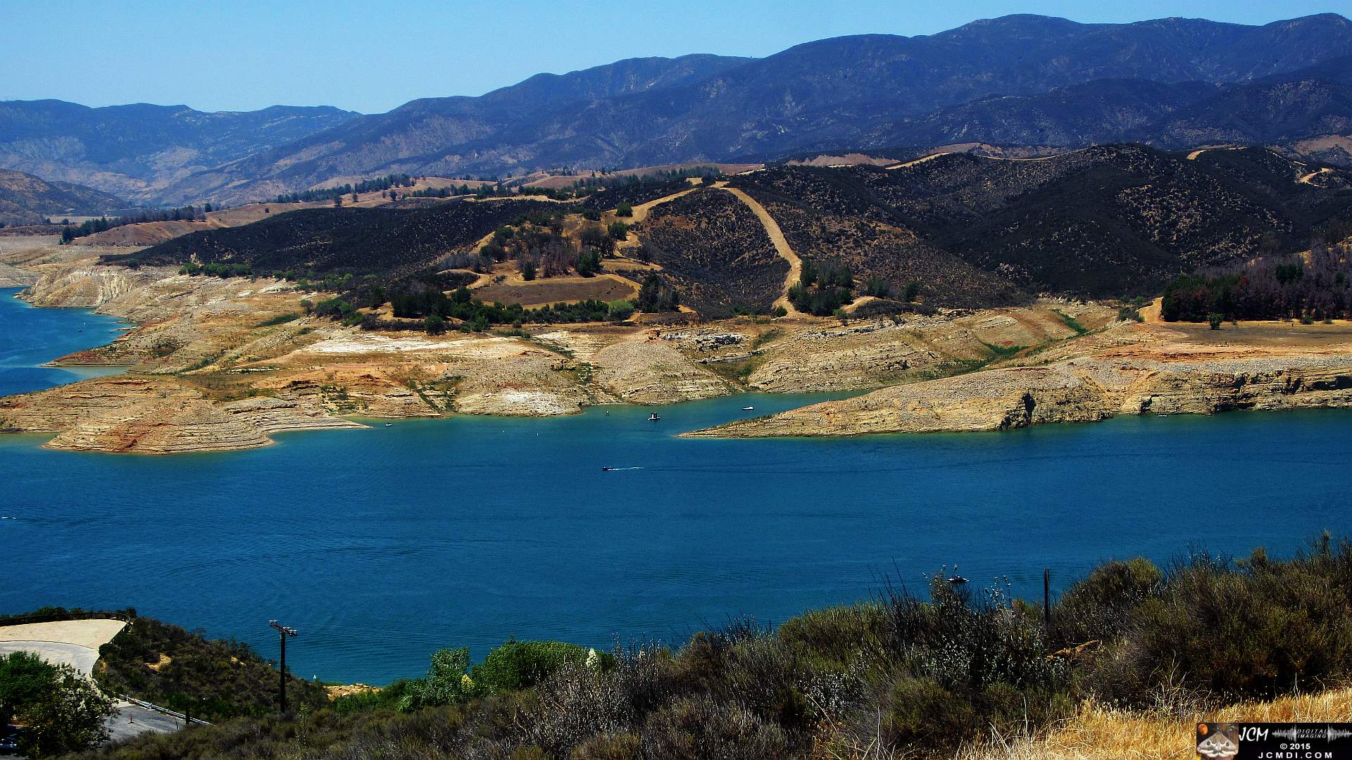 Castaic Lake low water level California drought June 14 2015 jcmdi.com